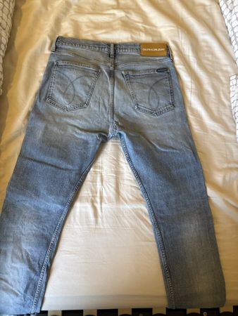 Jeans Calvin Klein Uomo W33 L32, modello Skinny, usato
