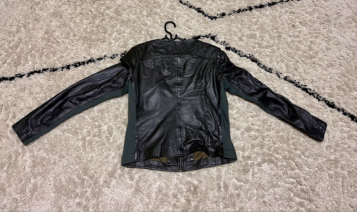 Giacche: Transmission echte Lederjacke Grösse L – Usato da Bennau venduto da Kristina12345