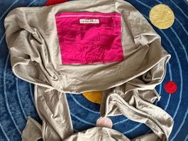 Echarpe de portage bébé en tissus