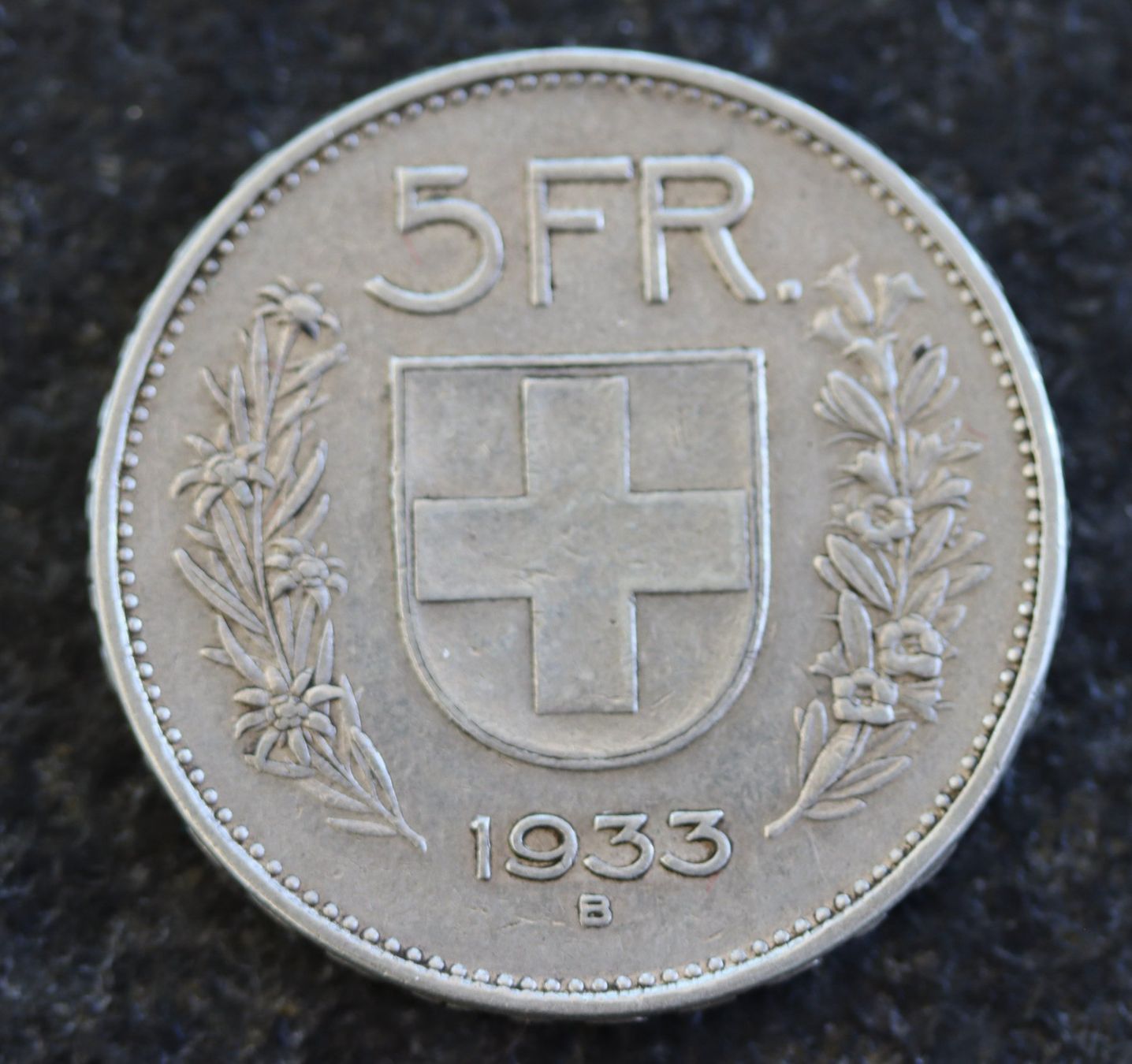 Tutti le monete: 5 CHF 1933 – Usato da Rheinfelden venduto da Fitscherella