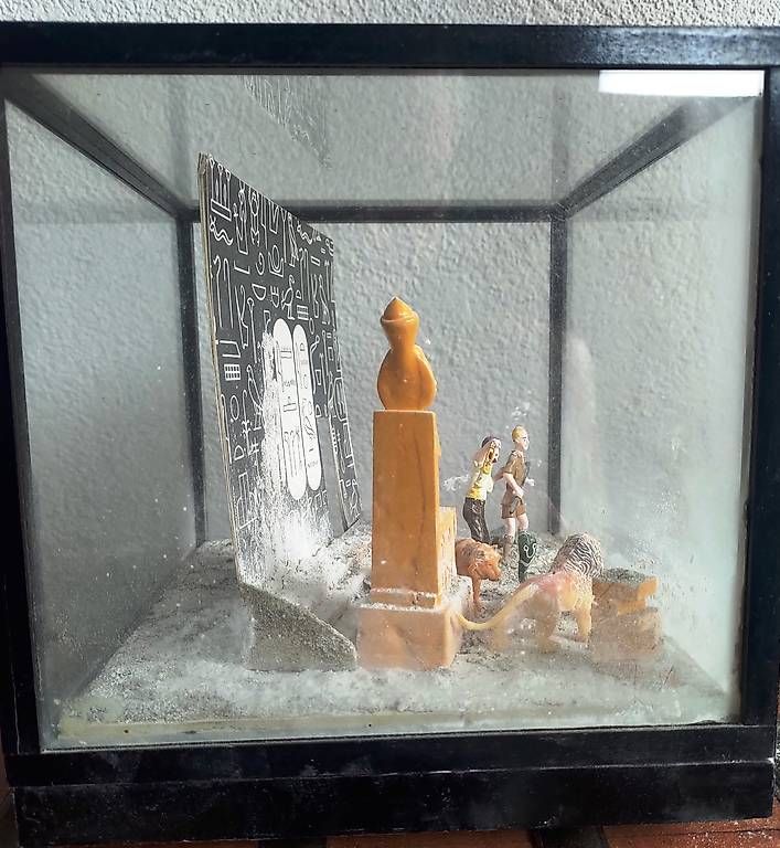Fumetti: JACOBS Diorama BLAKE & MORTIMER GRANDE PYRAMIDE Pixi – Nuovo (secondo la descrizione) da LAUSANNE venduto da swof 3