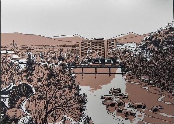 Grafica & Litografie: Daniel Ceppi Lithorgrafie signiert nummeriert – Usato da Bruettisellen venduto da Collector_Store 4