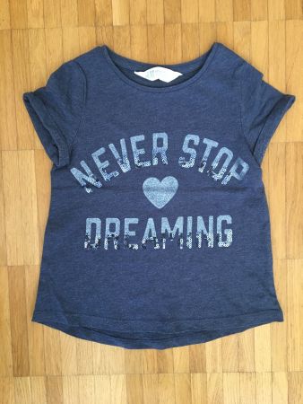 T-Shirt mit Pailletten, Gr. 98/104