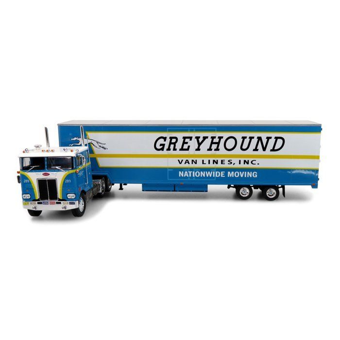 Peterbilt Modellini d'auto: SELTEN aus USA: 1/43 Peterbilt 352 Pacemaker Greyhound Lines – Usato da Würenlos venduto da SWISSOLDTIMERS 2