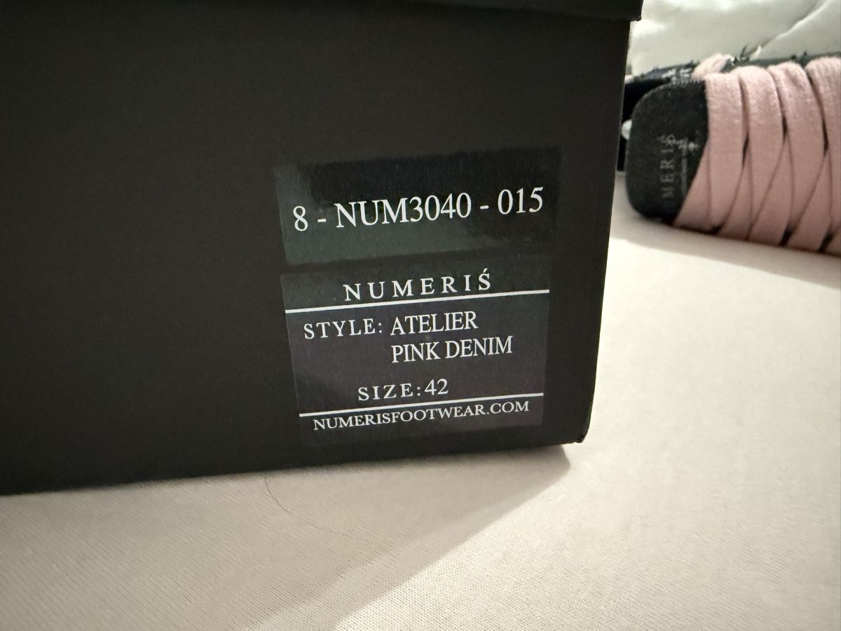 Herrenschuhe: Numeries Pink Denim grösse 42 – Gebraucht aus Nürensdorf von cid_9dnm 1