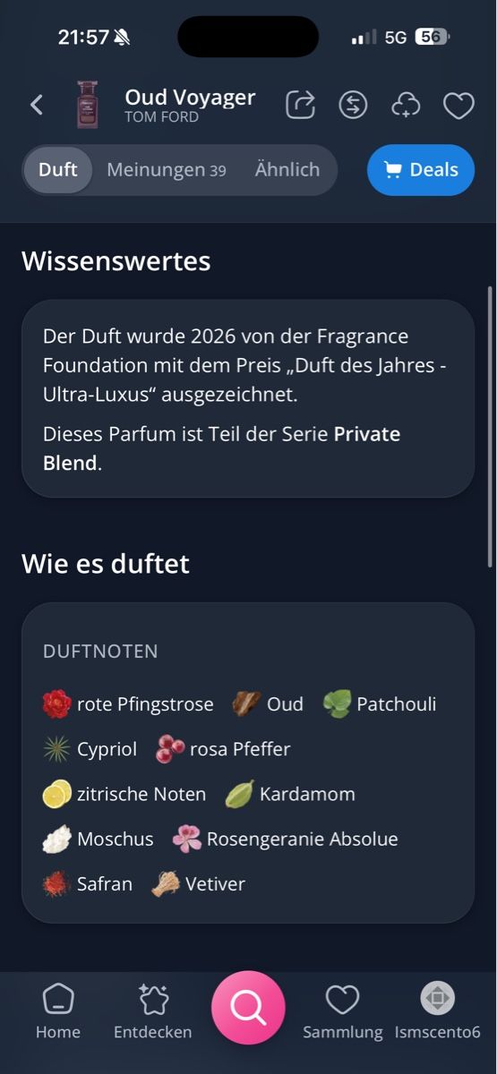 Tom Ford Parfums & Eau de Toilette: Tom Ford - Oud Voyager – D'occasion à Schliern b. Köniz par Ism.6o 2