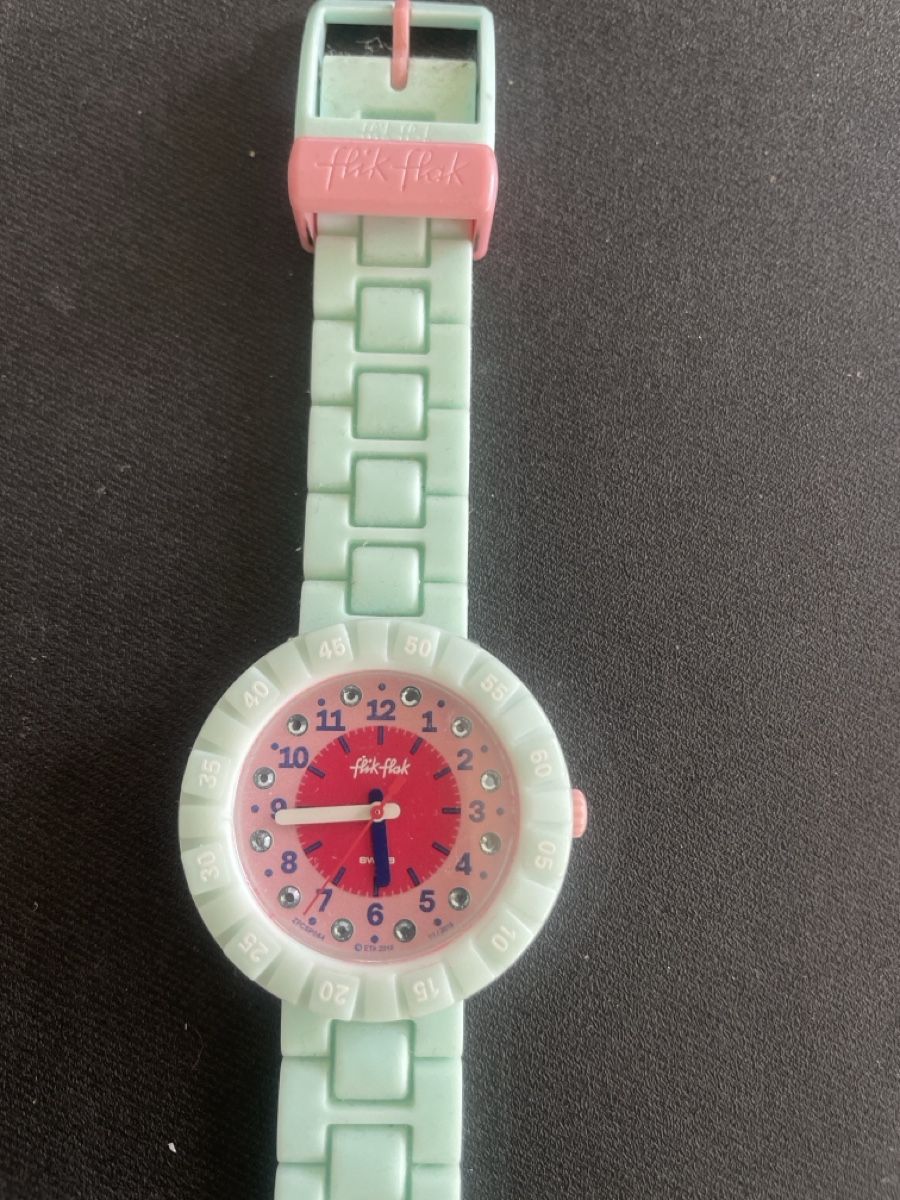Flik Flak Orologi: Kinderuhr Flik Flak mintrosa Armband – Usato da Obergerlafingen venduto da cabo4 1