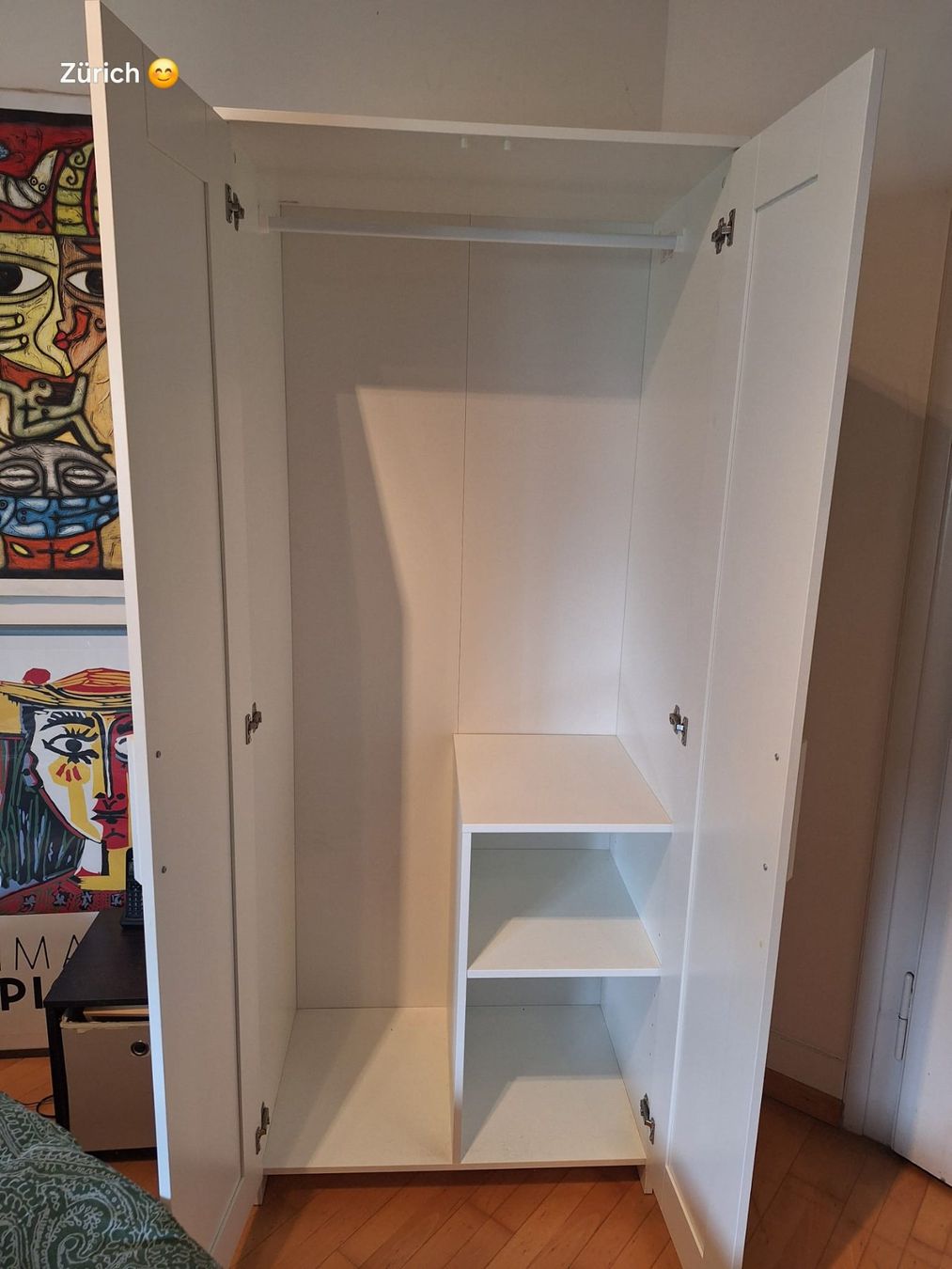 Ikea Armadi: Schrank weiss IKEA Brimnes – Usato da Zürich venduto da irokoecommerce 1