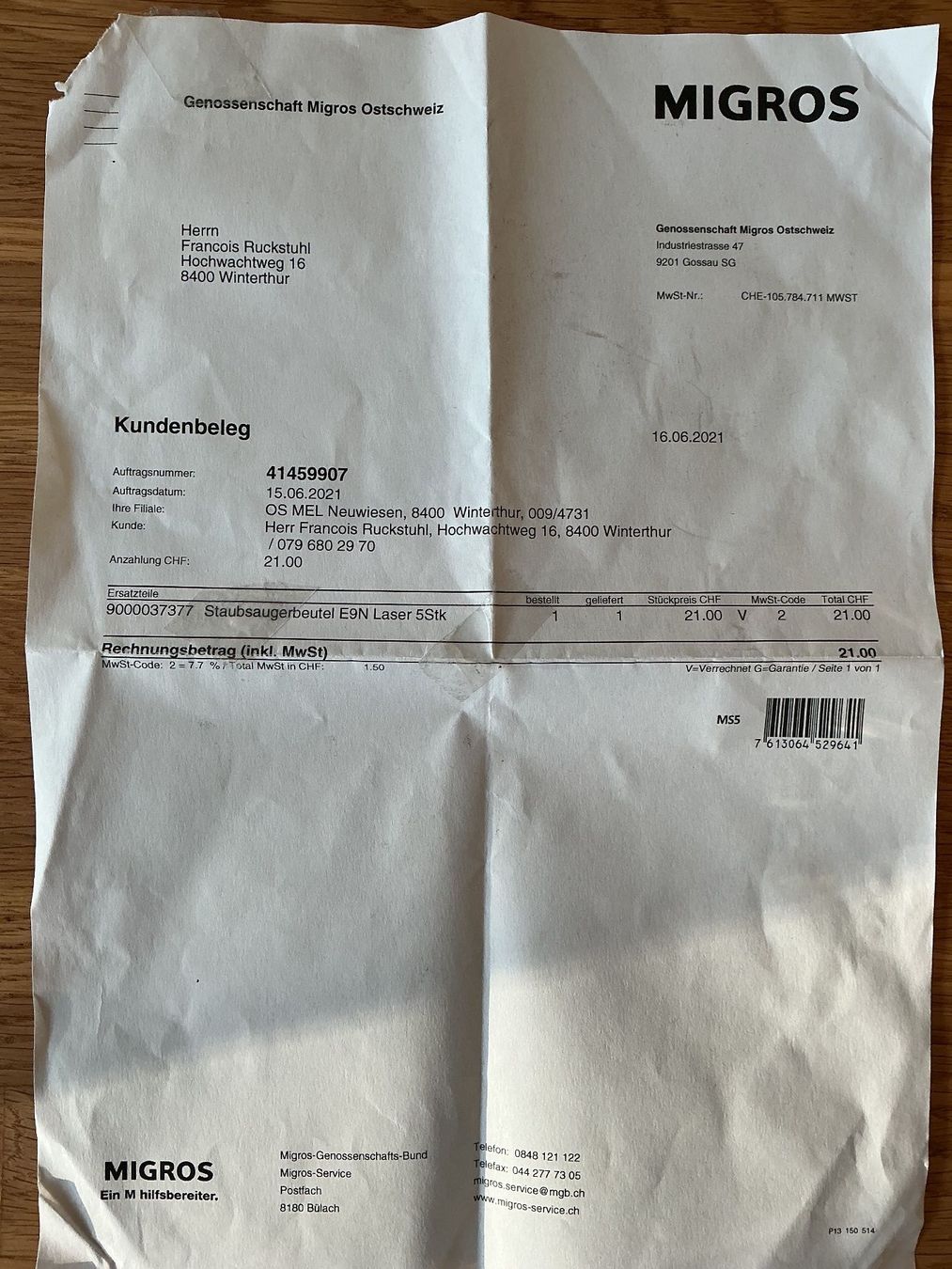 Staubsauger & Zubehör: Electrolux Staubsaugerbeutel + Filter – Neu und originalverpackt aus Winterthur von EstherR 3