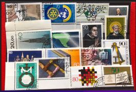 DEUTSCHLAND BRIEFMARKEN GESTEMPELT    