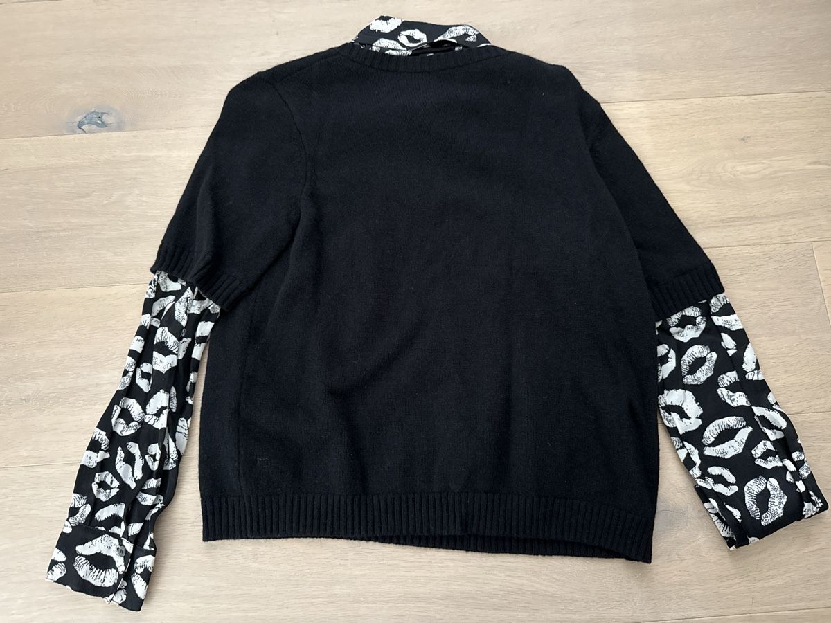 Luisa Cerano Maglioni & Felpe: Luisa Cerano Strickpullover mit Hemdeinsatz, Grösse 42 – Nuovo (secondo la descrizione) da Wittinsburg venduto da redrose296 6