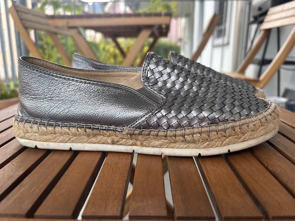 Damenschuhe: Espadrilles Metallic – Gebraucht aus Kriens von chiaeru 1