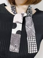 Twilly kleiner Schal Haarband Seide by Silvia-K Patchwork