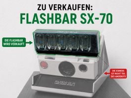 Polaroid Blitzschiene / Flashbar für SX-70