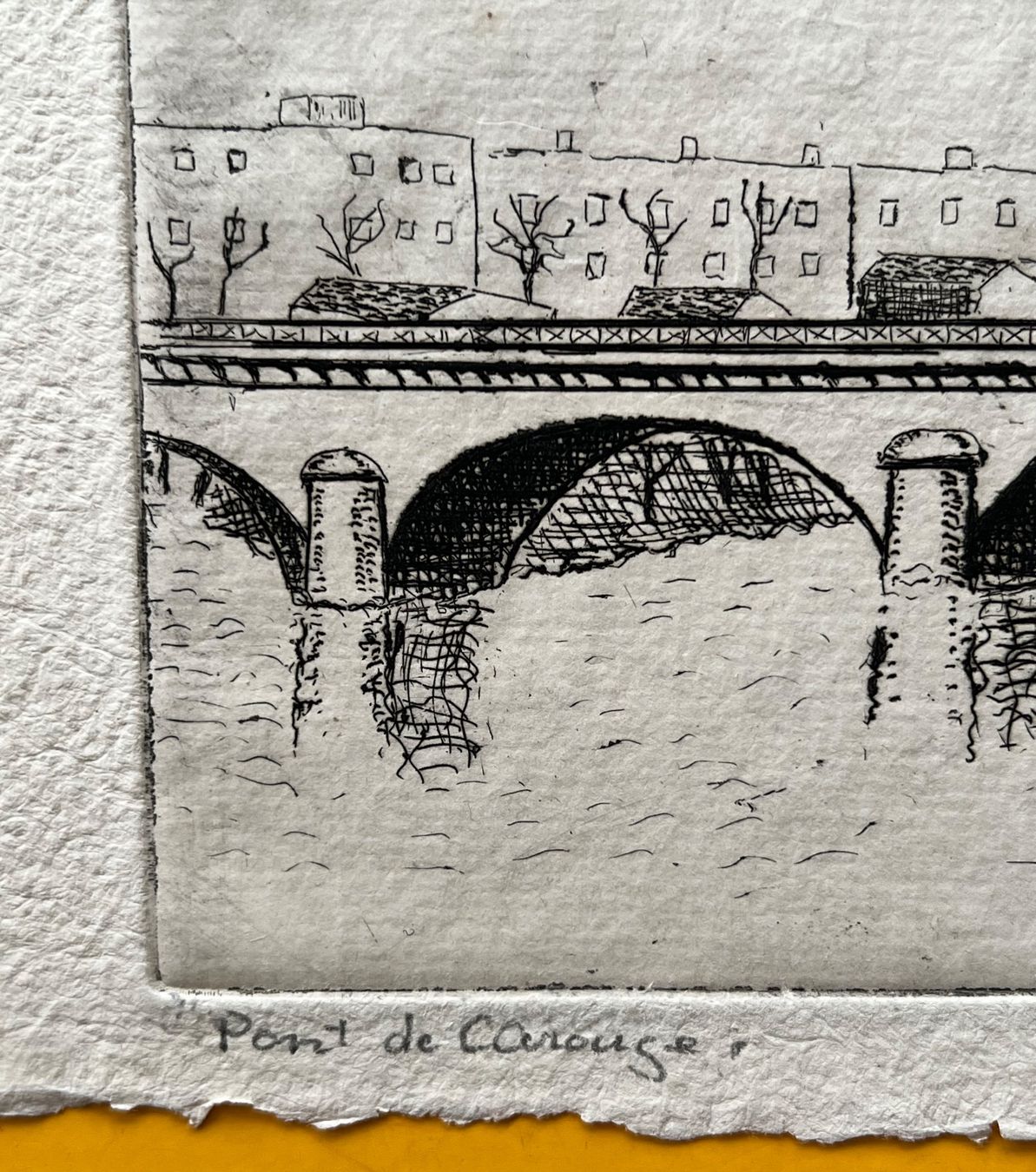 Dipinti: 2 x Original Radierung unleserlich signiert – Usato da Adliswil venduto da buch_und_kunst 5