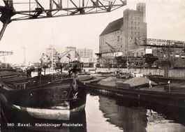 Basel kleinhüninger Rheinhafen G