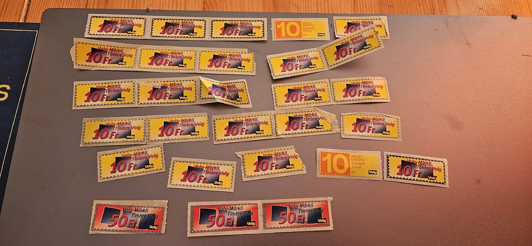 Volg Sammelmarken & -punkte: 400 VOLG Marken – Neu und originalverpackt aus Hasle b. Burgdorf von buddle32
