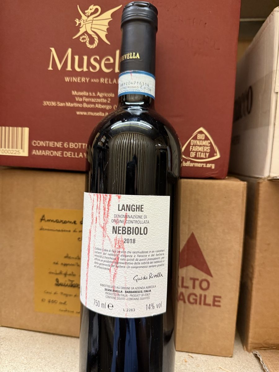 Vino: Nebbiolo Guido Rivella 2018 – Nuovo e nell'imballaggio originale da Troinex venduto da Airain 1