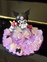 Support pour téléphone/décoration Kuromi 