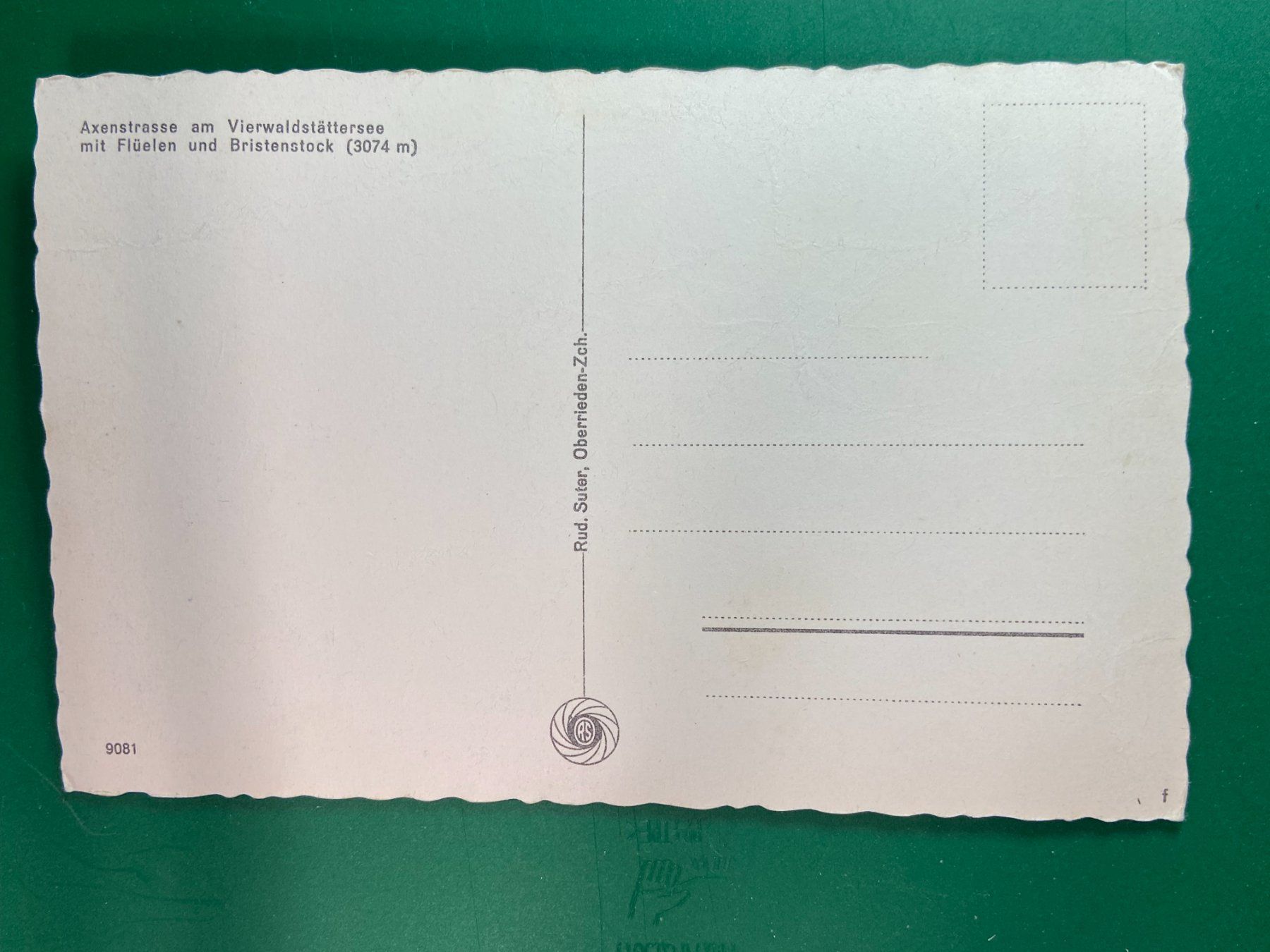 Cartoline postali: Axenstrasse mit Flüelen – Usato da Steg VS venduto da danwer74 1