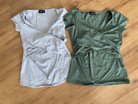 3 Schwangerschafts-/Still-T-Shirts