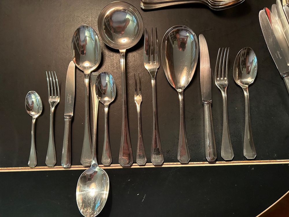 Christofle cuillère à soupe modèle América - Objets de Jean Schneider