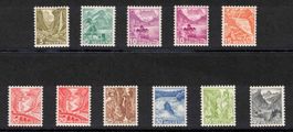 1936, Landschaften 201y - 209y incl. 203Ay und 205Ay **