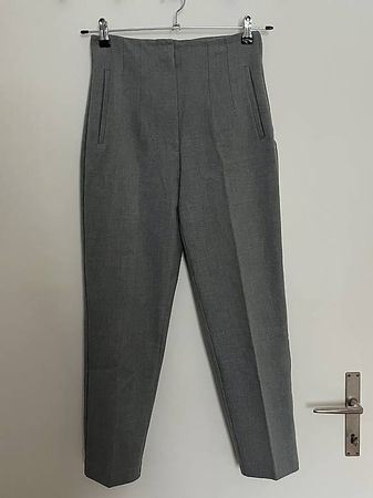 Graue Stoffhose Gr. M Zara