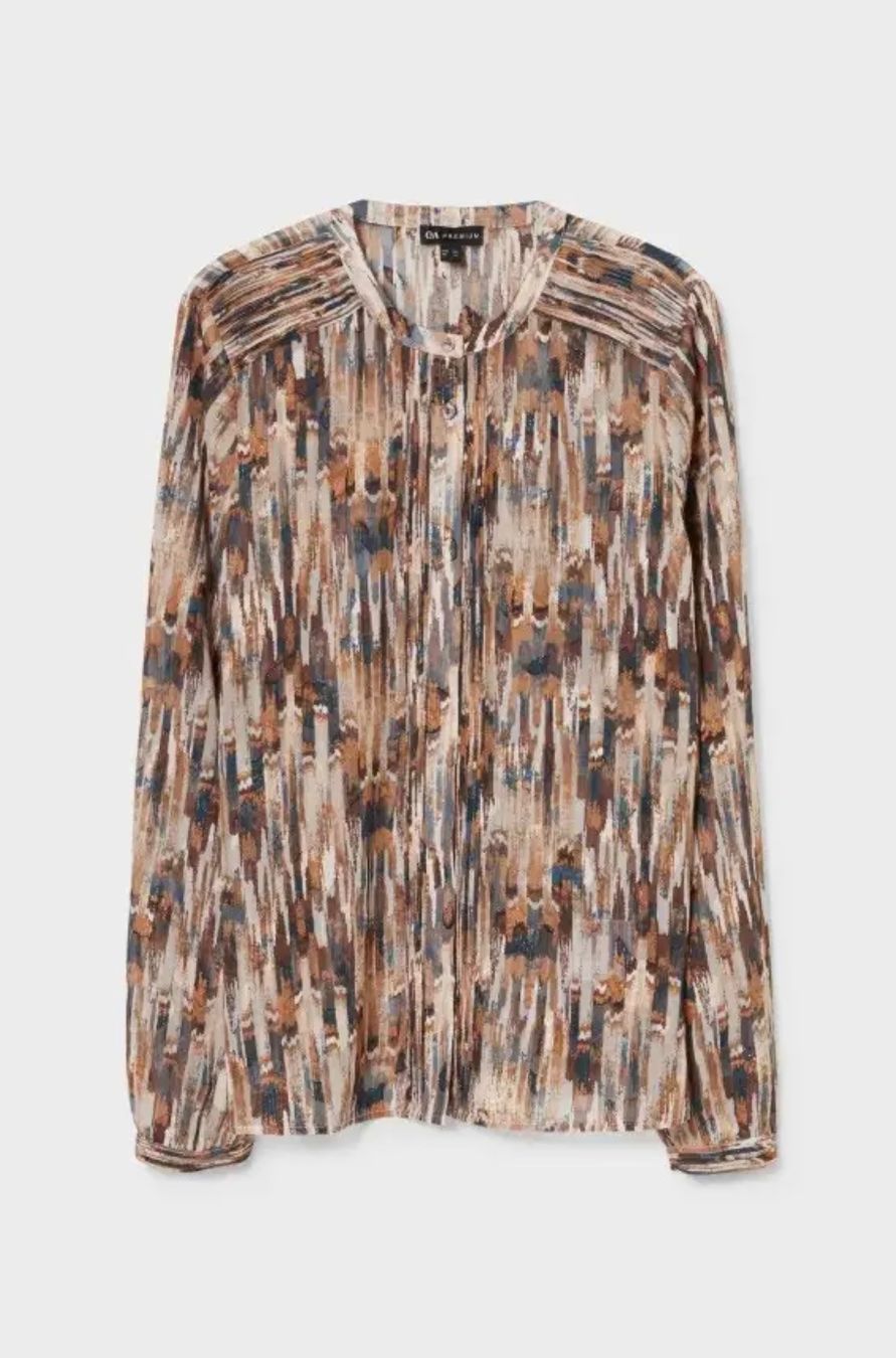 C&A Blusen: C&A Premium Chiffonbluse mit Lurex, Gr. 38 – Gebraucht aus Zürich von vintage_for_you 5