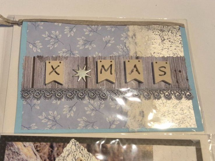 Cartes: 3er SET, Weihnachtskarten mit X-MAS Buchstaben – Neuf avec emballage d'origine à Nottwil par echtMOMO 1