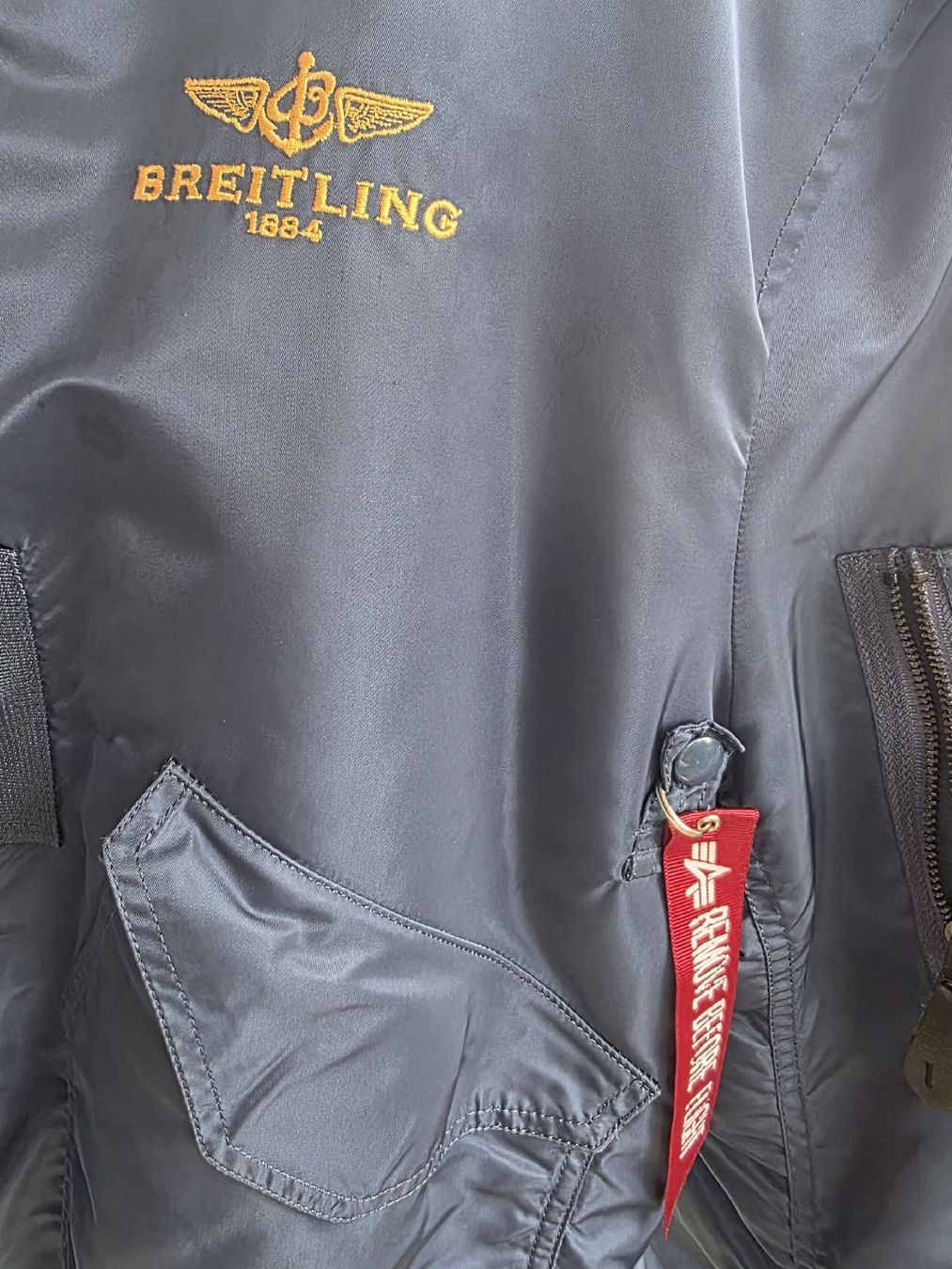 Alpha Industries Jacken: Breitling Alpha Industries B-15 Pilots Bomber Jacket – Gebraucht aus Bischofszell von electrosonic 3