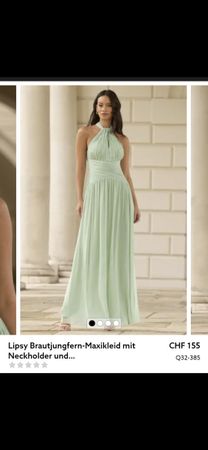 Beautiful Green Bridesmaid Dress 
