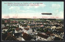 Wörishofen, Graf Zeppelins Retourfahrt 