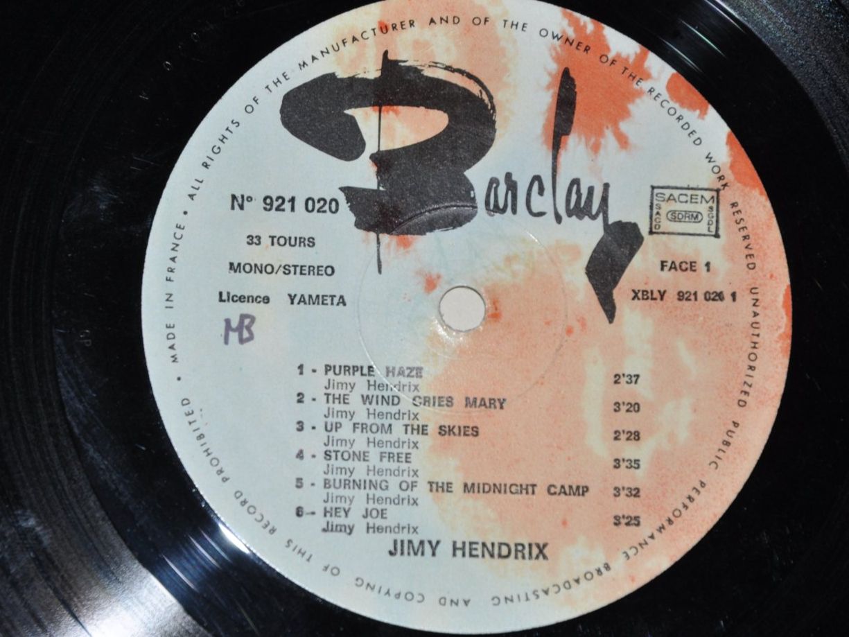 Dischi in vinile: LP Jimi Hendrix - Greatest Hits – Usato da Boll venduto da Theodora15 2