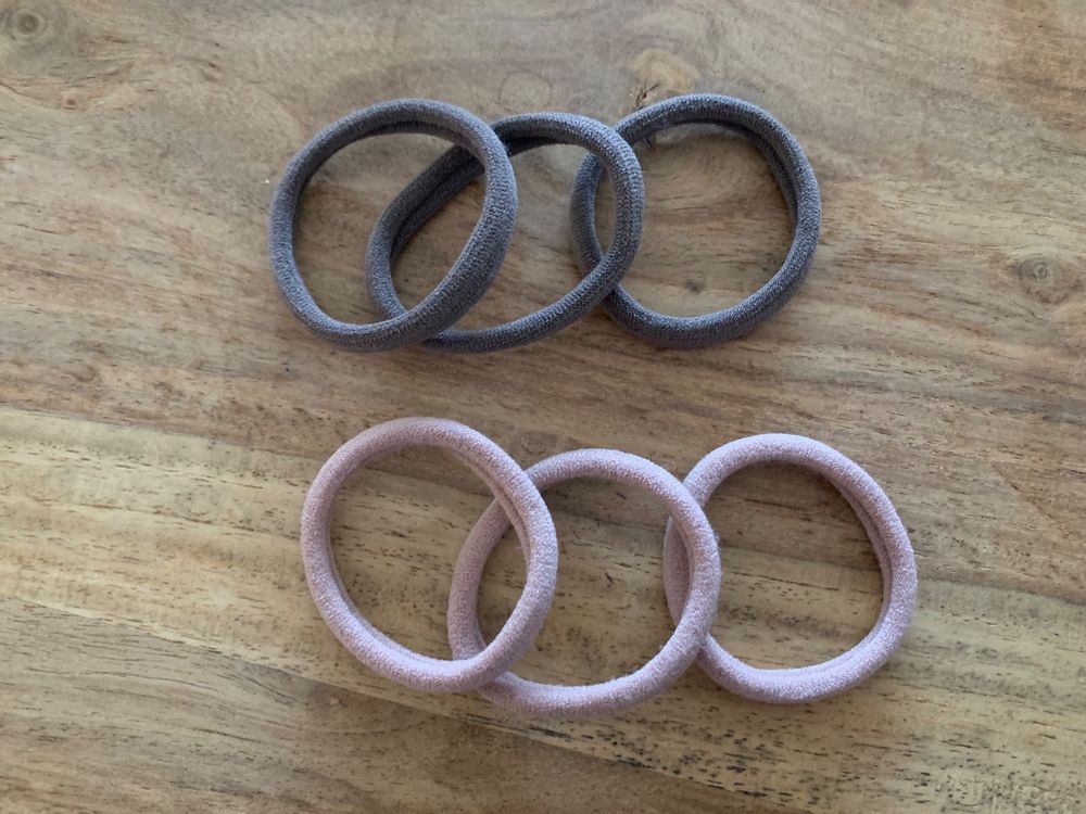 Haargummis – 120 Stück In 6 Farben, Elastisch & Haarschonend Ohne Metall