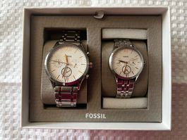 Coffret cadeau montres Fossil Fenmore acier inoxydable