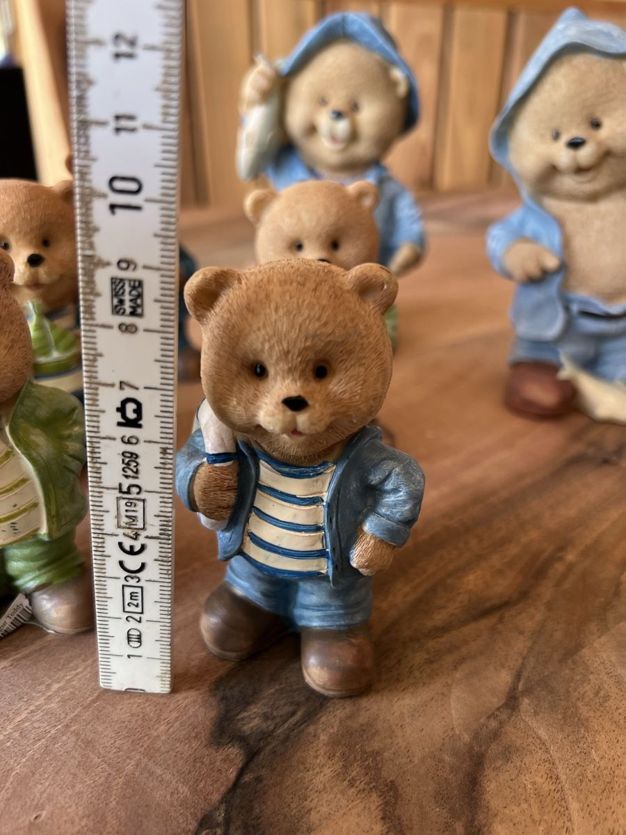 Tutte le decorazioni: 9 Bären Figuren Sommerliche Deko – Usato da Derendingen venduto da Laubfleckerli 4