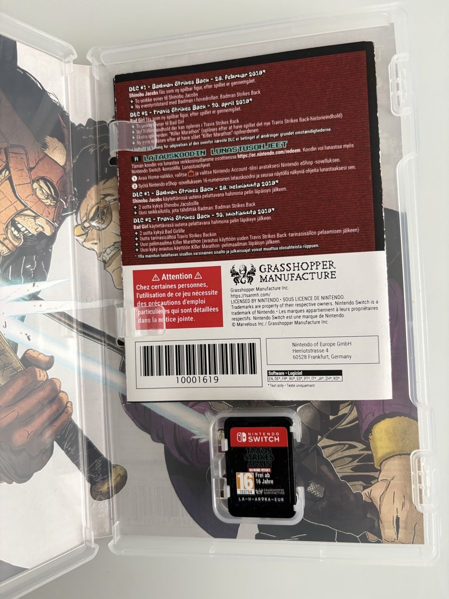 Nintendo Giochi: Travis Strikes Again: No More Heroes - Nintendo Switch – Nuovo (secondo la descrizione) da Zürich venduto da Collecting-World 2