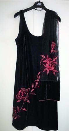 CHRISTIES Abendkleid mit Stola
