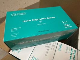 Nizell Nitril Medizinalhandschuhe Grösse L