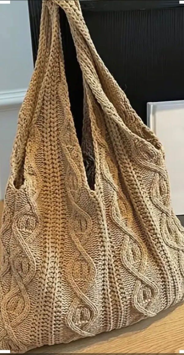 Borse: sac  en tricot beige, doux – Nuovo (secondo la descrizione) da Neyruz FR venduto da sve_6hhr 1