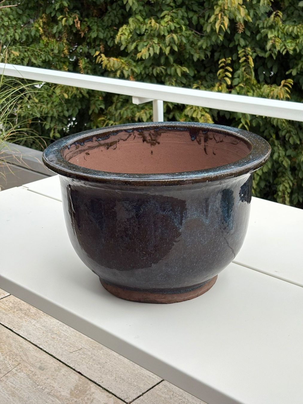 Vasi per fiori: Terracotta Topf glaciert – Nuovo (secondo la descrizione) da Bergdietikon venduto da playahermosa