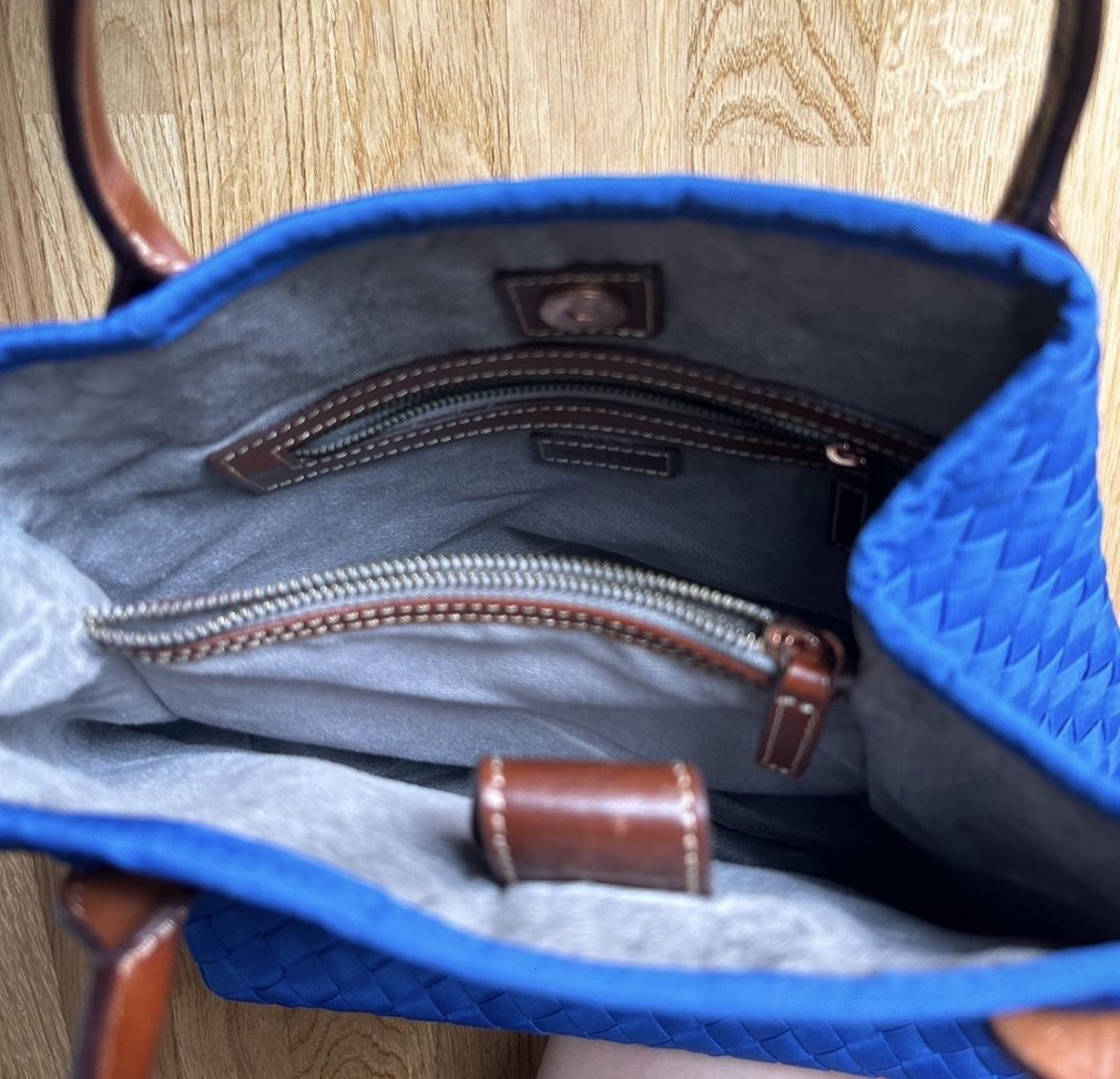 Borse da donna: Handtasche blau gewoben – Usato da Bern venduto da Melodie0812 1