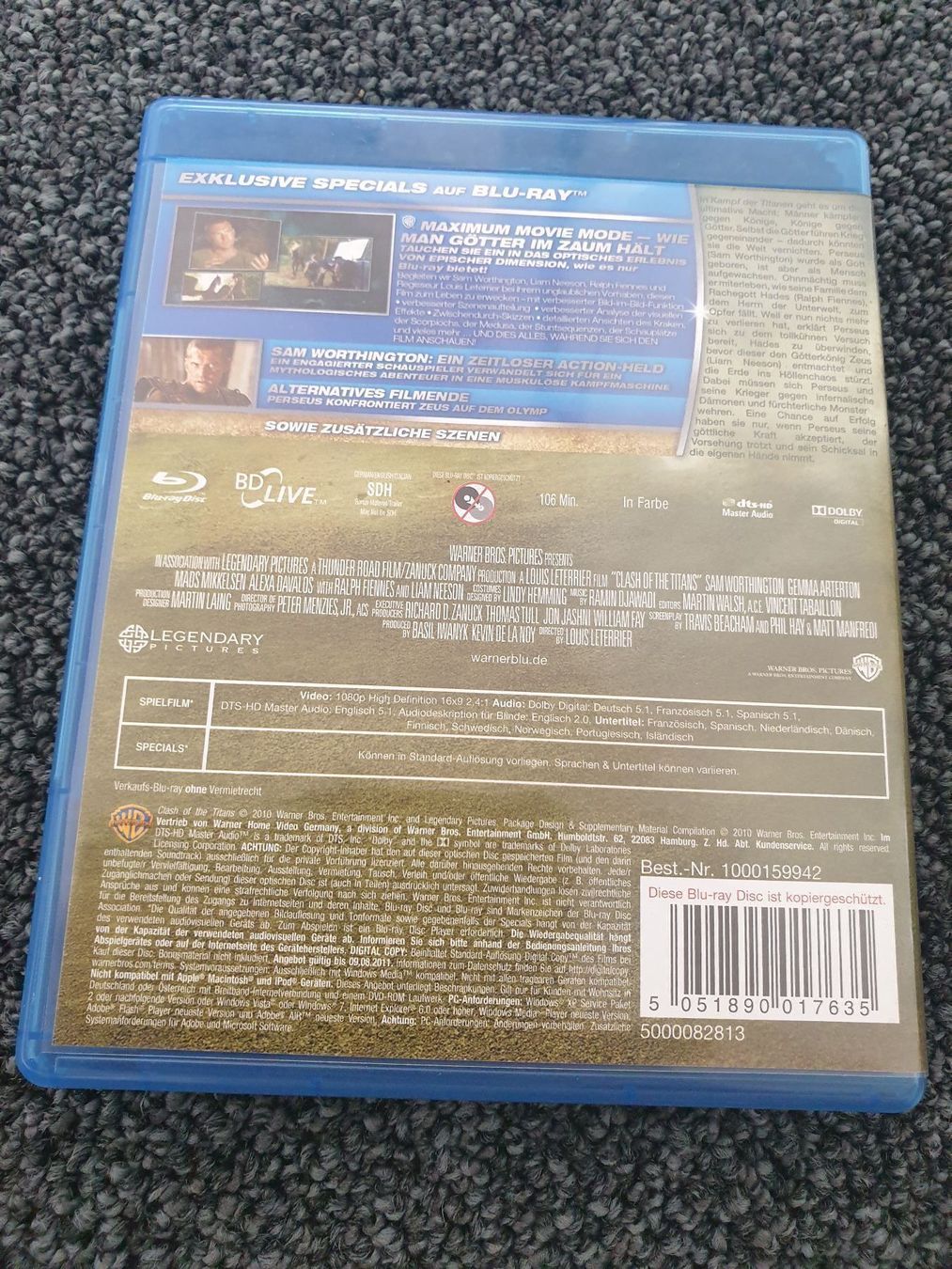 Tutti i DVDs: KAMPF DER TITANEN – Usato da Ruswil venduto da jan_bxl5 1
