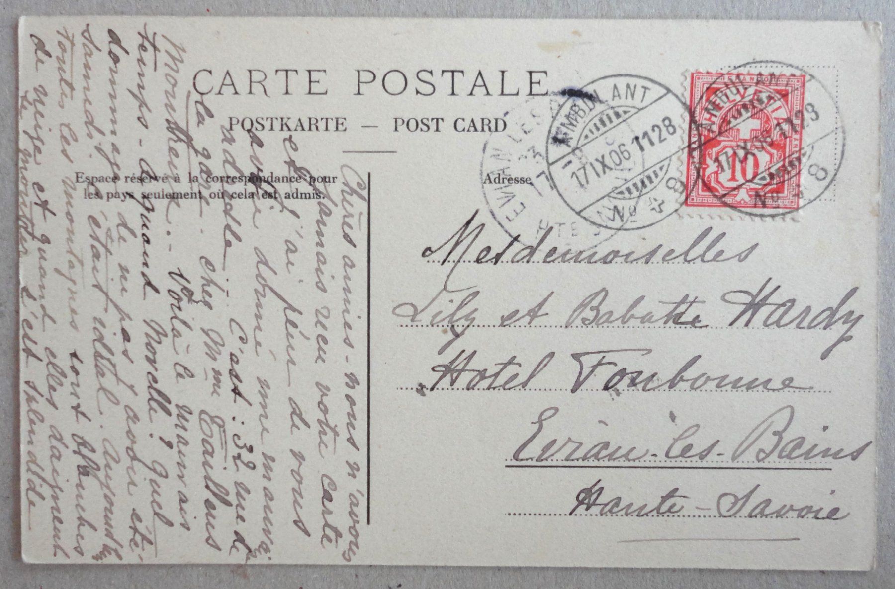 Cartes postales: Le Château de Chillon – D'occasion à Fétigny par Billy2miny 1