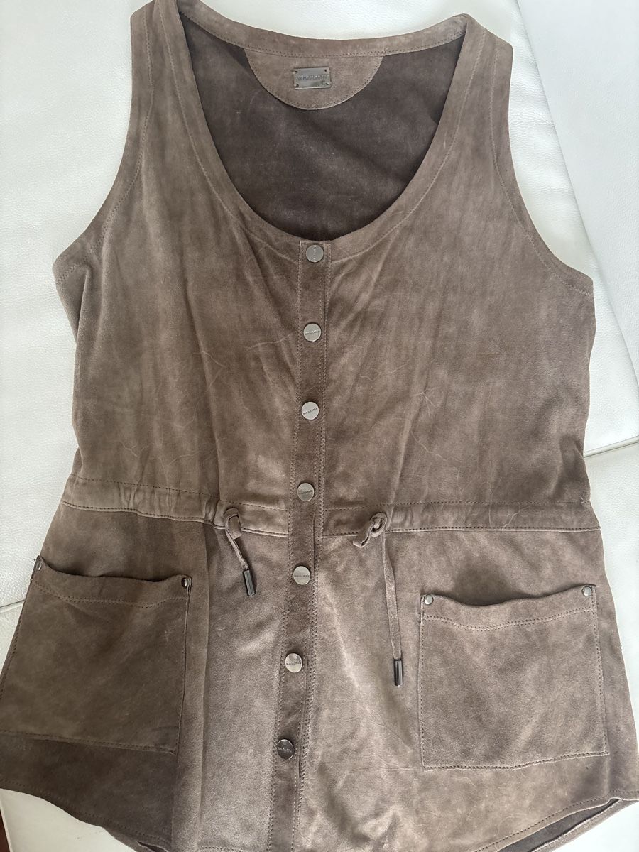 Gilets & Westen: Max&Moi Wildlederweste – Gebraucht aus langenthal von rundholz7 5