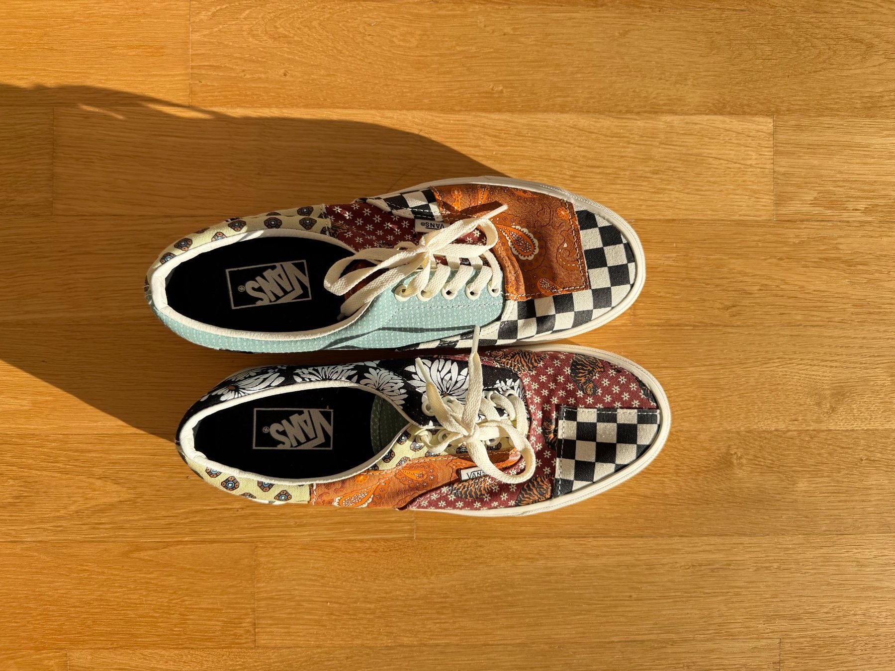 Vans Scarpe da uomo: Vans Sneaker Patchwork bunt Grösse 43.5 neuer Zustand – Nuovo (secondo la descrizione) da Küsnacht ZH venduto da guetn8 2