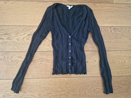 Damen Strickjacke schwarz Grösse S top Zustand
