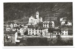 Campocologno (GR) Puschlav - Dorfpartie mit Kirche - um 1940