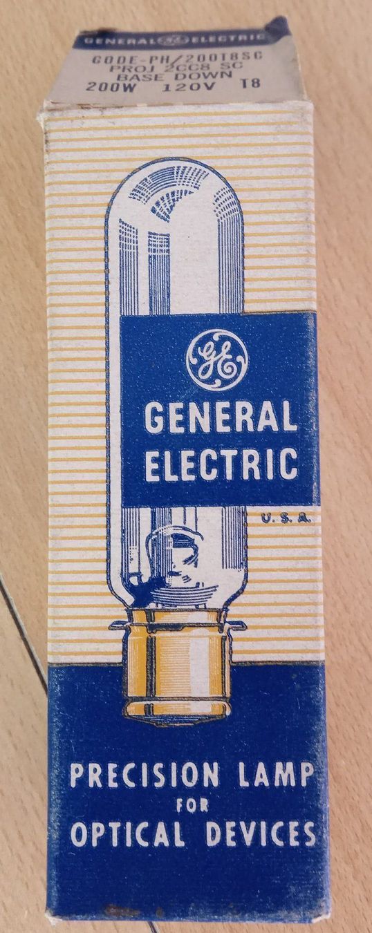 Lampade: GE Projektor Lampe - 200W / 120V – Nuovo e nell'imballaggio originale da Reinach AG venduto da Amroch 1